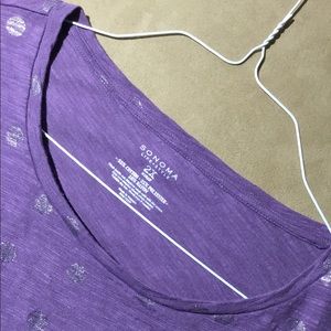 PURPLE!! SONOMA Casual shirt! PURPLE😄